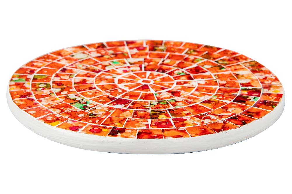 Novità Home Kitcken - Sottopentola Mosaico Tonalita Arancio Grandi sconti