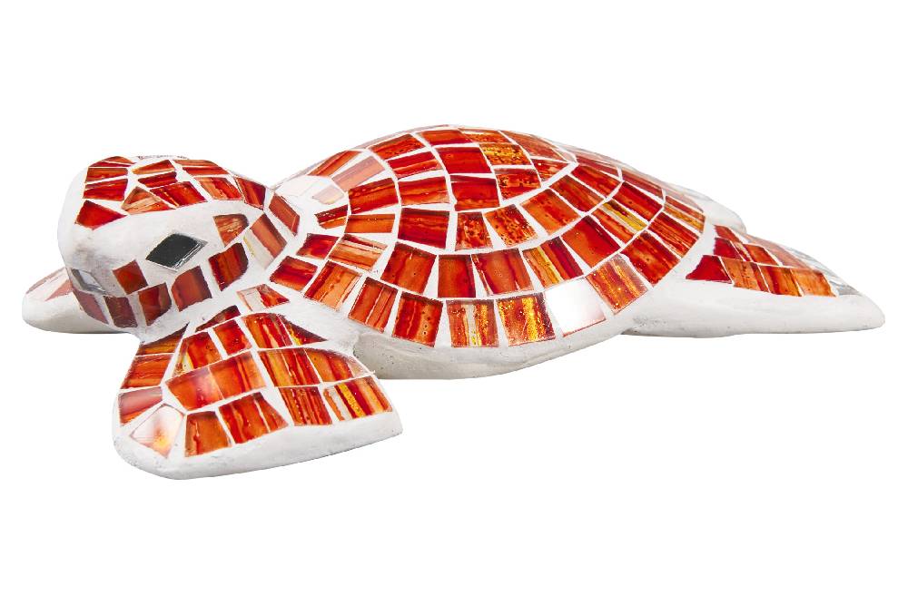 Novità Home Colour - Tartaruga Con Specchietti Arancioni Sconti VIP
