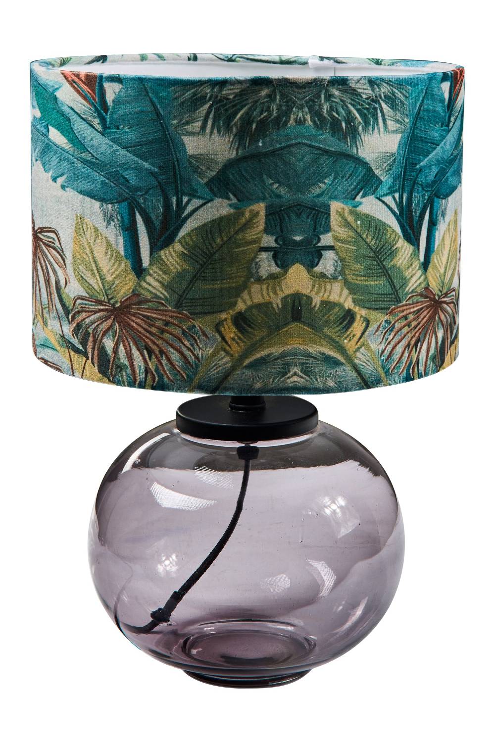 Novità Home Butterfly - Abat-Jour Cappello Velluto Turquese Fantasia Floreal ACQUISTA ORA
