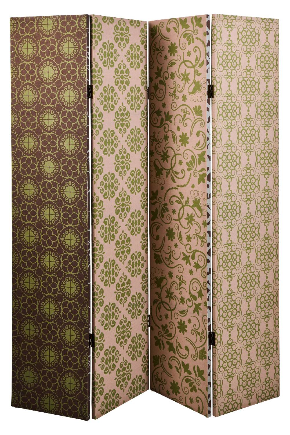 Novità Home Paravento - Stampa Barocco Fronte Retro 4 Ante Linen Fino al 50% di sconto