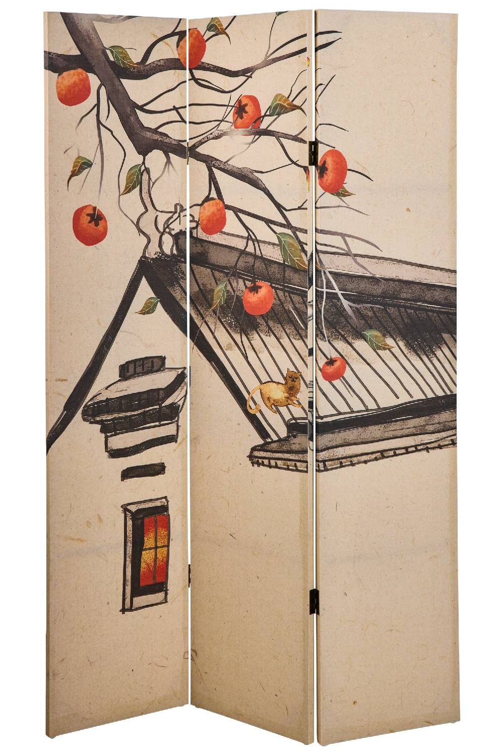 Novità Home Paravento - Magie Di Autunno Fronte Retro 3 Ante Linen Fino al 65% di sconto