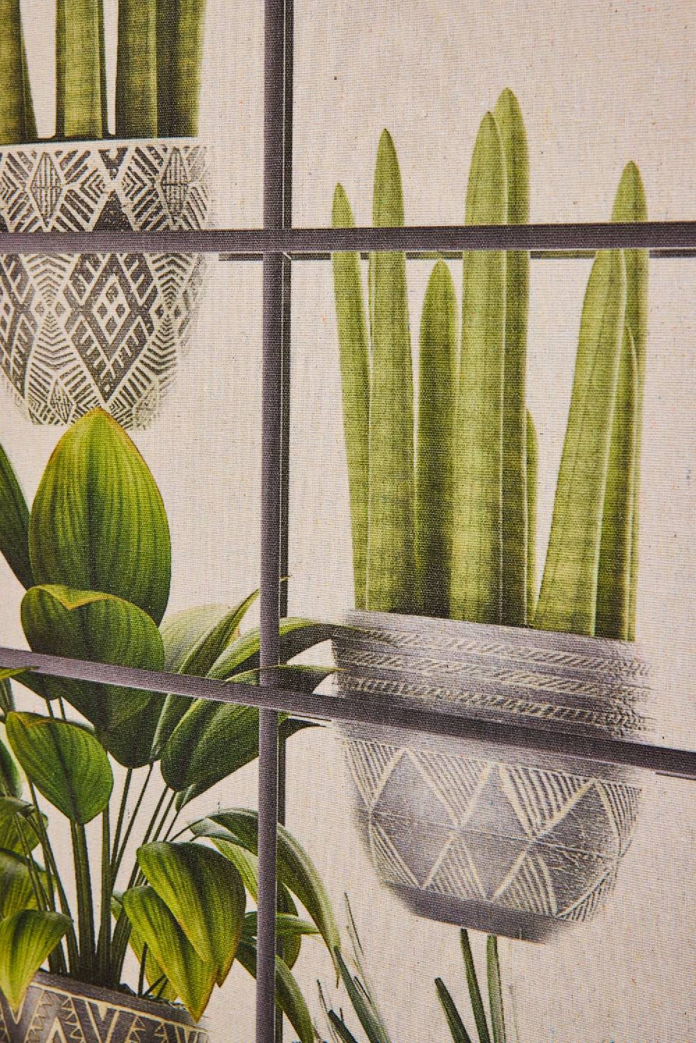 Novità Home Paravento - Giardino Orizzontale 3 Ante Linen Sostegno trimestrale