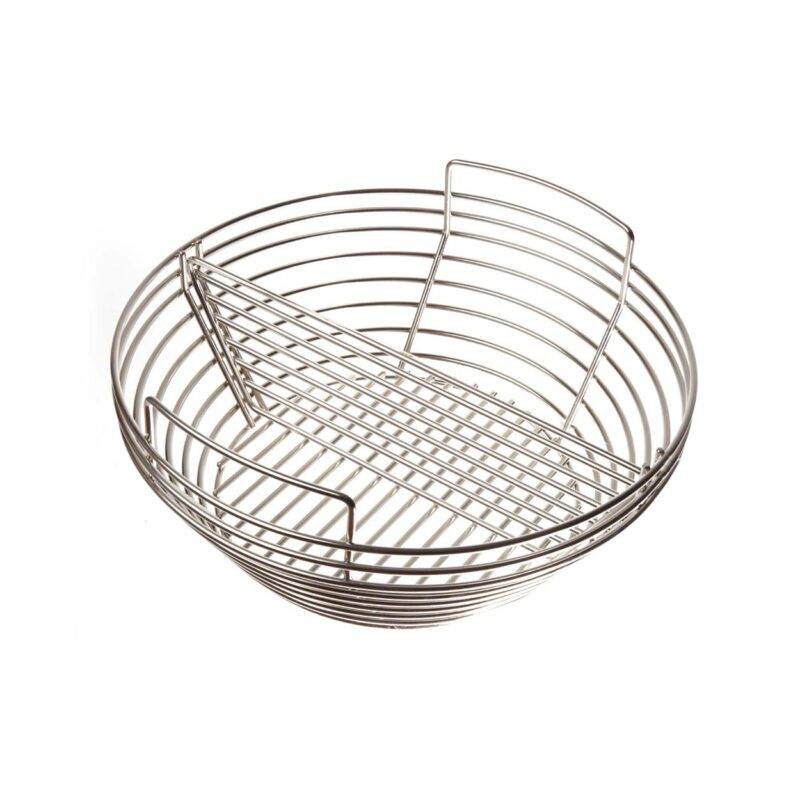 Pentole Agnelli Cesto per carbonella in acciaio per BBQ Kamado