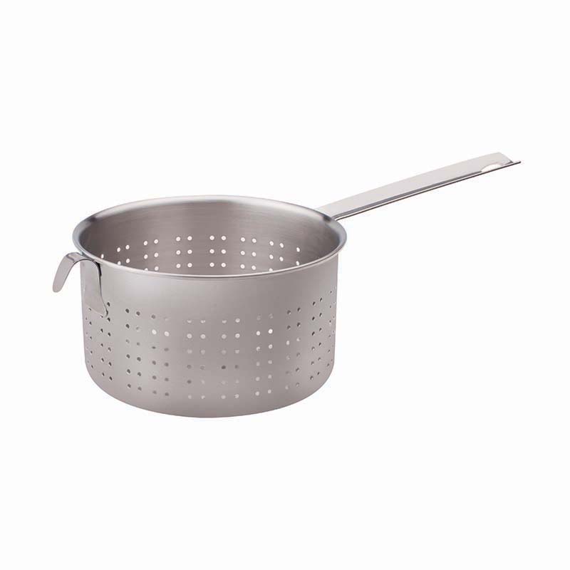 Pentole Agnelli Scaldapasta cilindrico in acciaio inox – 1 manico Soddisfazione Garantita