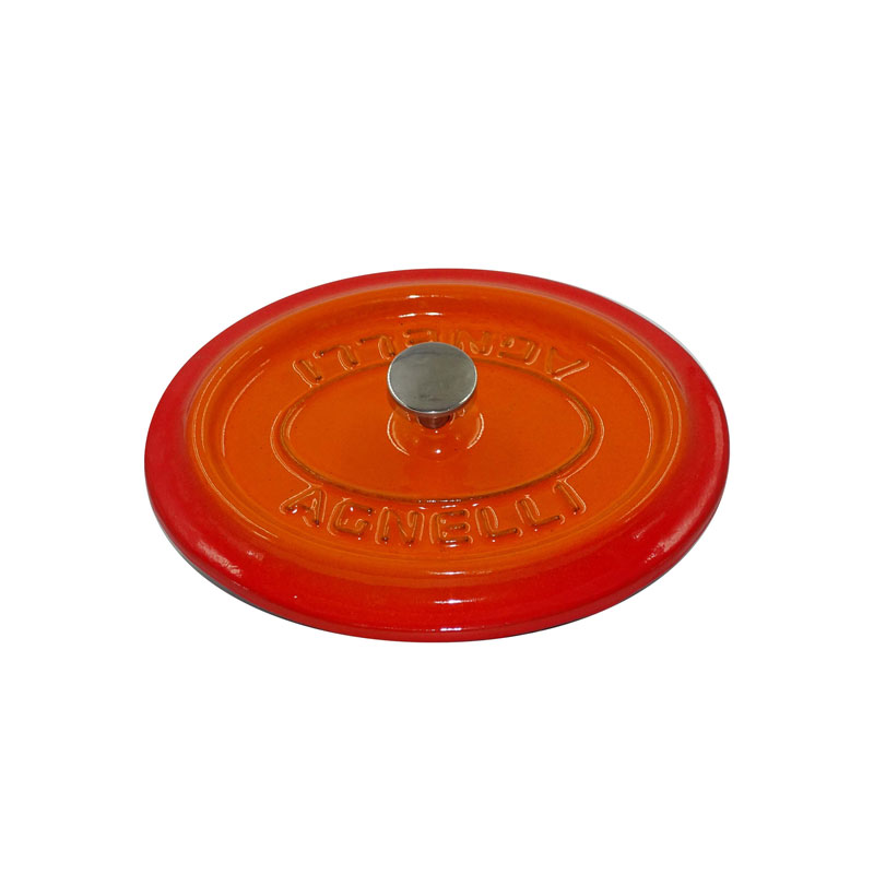 Pentole Agnelli Coperchio Slowcook ovale in ghisa – 1 pomello Outlet