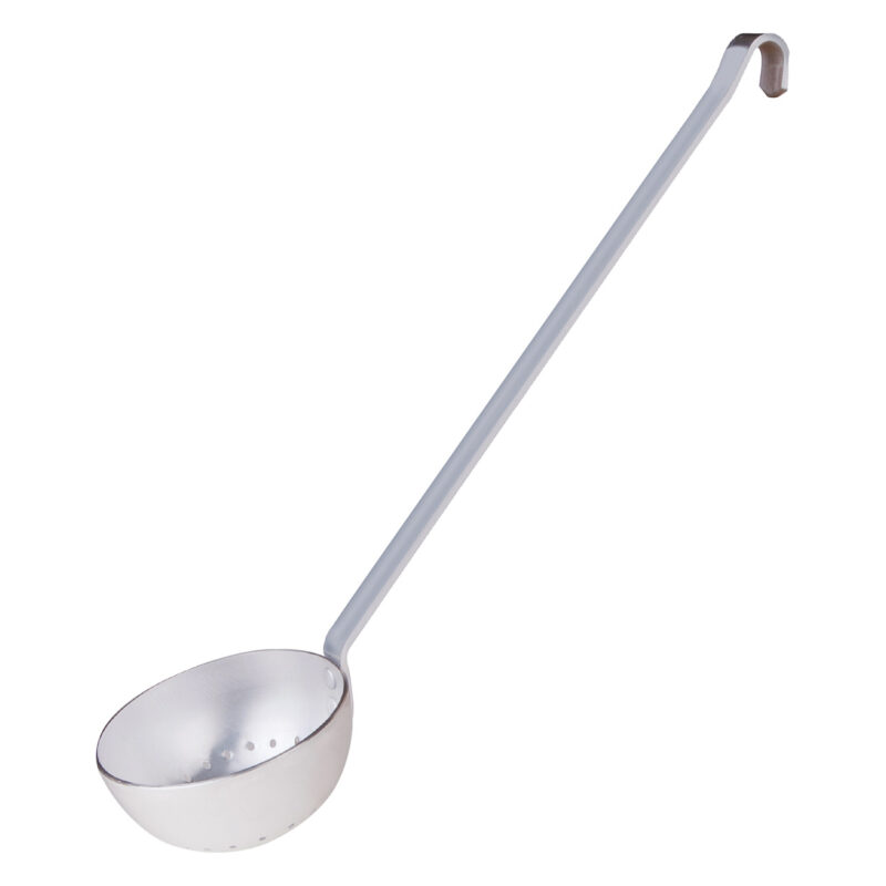 Pentole Agnelli Mestolo forato in alluminio 3mm
