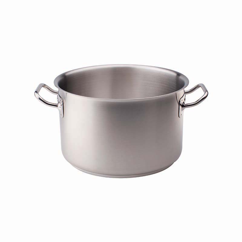 Pentole Agnelli Casseruola alta in acciaio inox – 2 maniglie