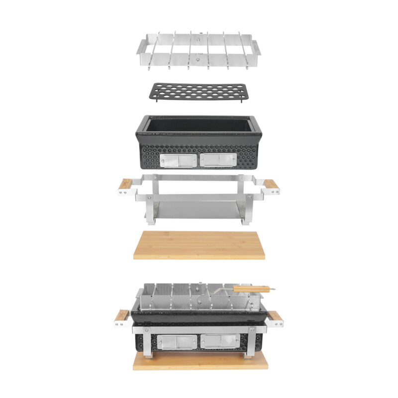 Pentole Agnelli Hibachi BBPRO Square Italia