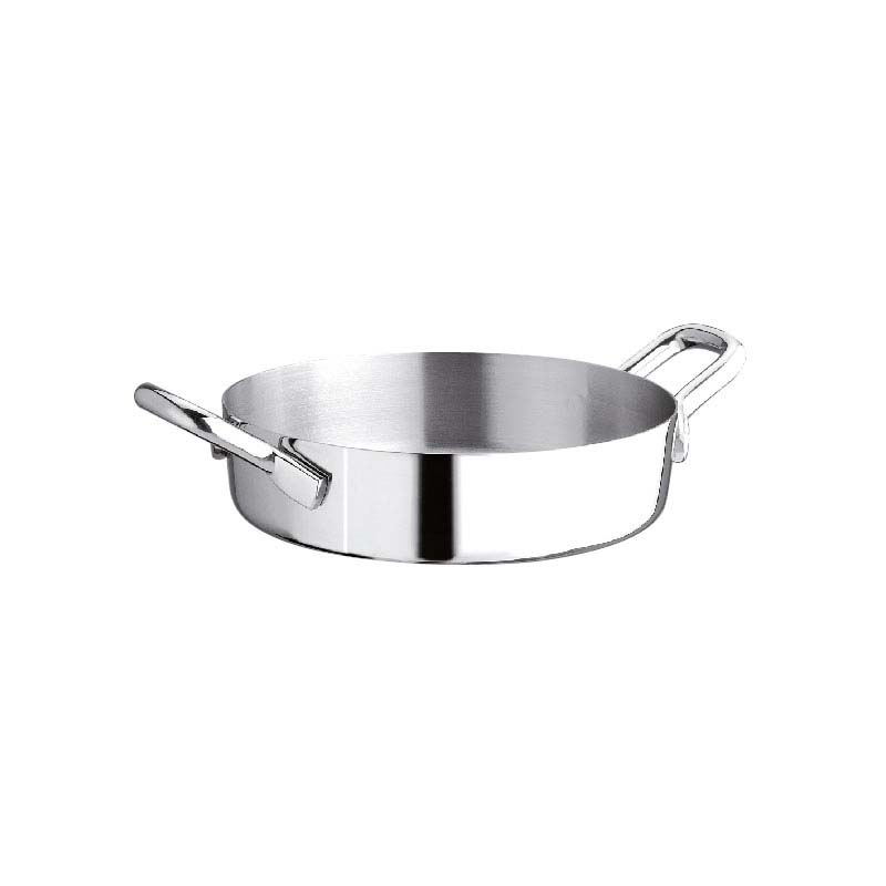 Pentole Agnelli Tegamino 1932 in aluinox 3mm – 2 maniglie Fino Al -60%