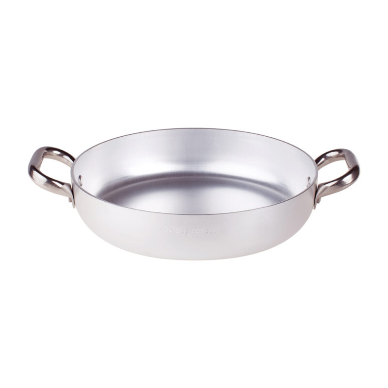 Pentole Agnelli Tegame in alluminio 3mm – 2 maniglie