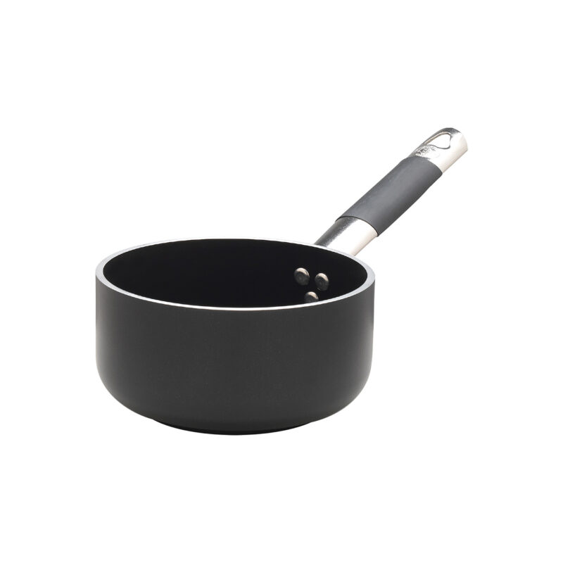Pentole Agnelli Casseruola antiaderente induzione AlBlack alta in alluminio 5mm – 1 manico
