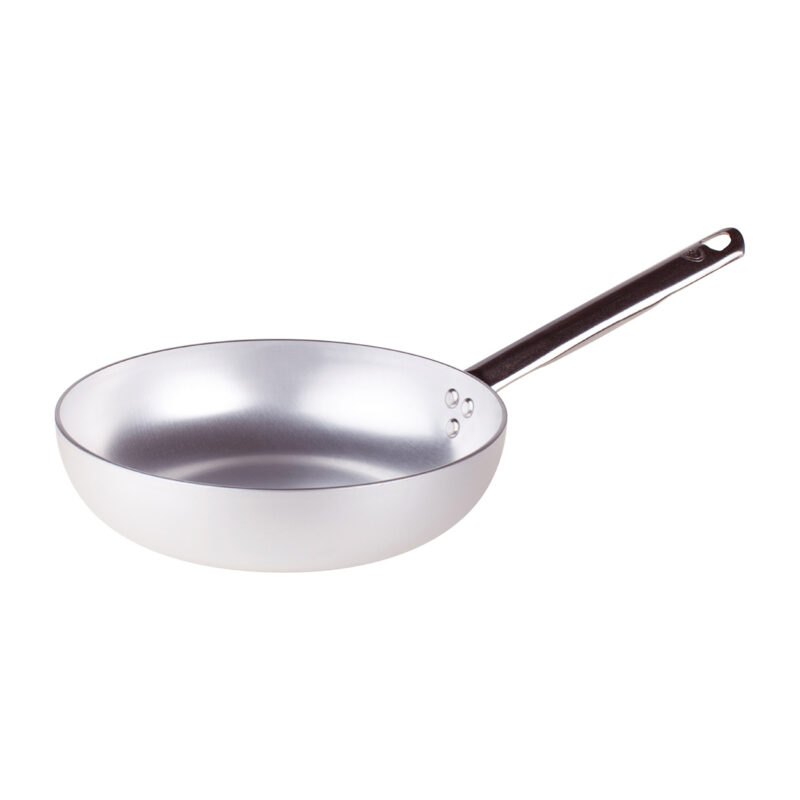 Pentole Agnelli Padella svasata alta a saltare in alluminio 3mm – 1 manico