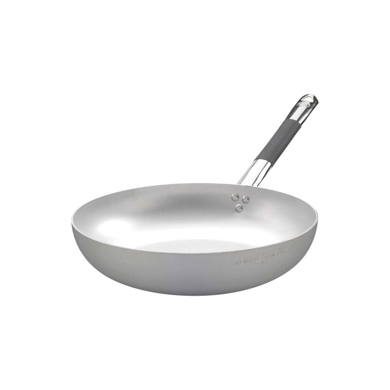 Pentole Agnelli Padella svasata alta in alluminio induzione 3mm – 1 manico