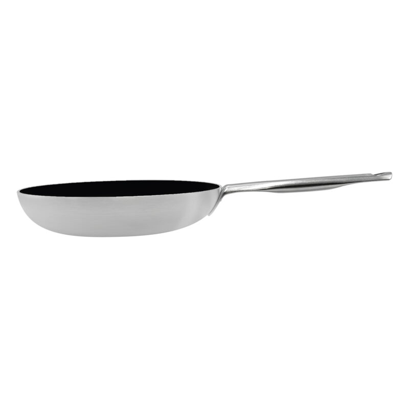 Pentole Agnelli Padella antiaderente Induction Chef svasata bassa in 2ply – 1 manico In Saldo