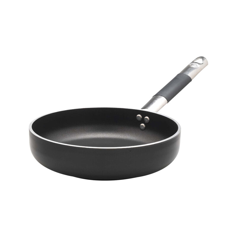 Pentole Agnelli Padella antiaderente induzione AlBlack dritta in alluminio 5mm – 1 manico
