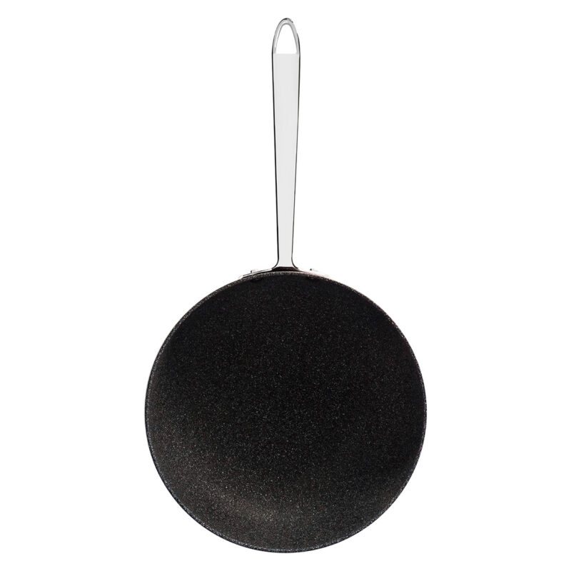 Pentole Agnelli Padella antiaderente Shark Skin svasata alta in alluminio 3mm – 1 manico 1907 In Linea