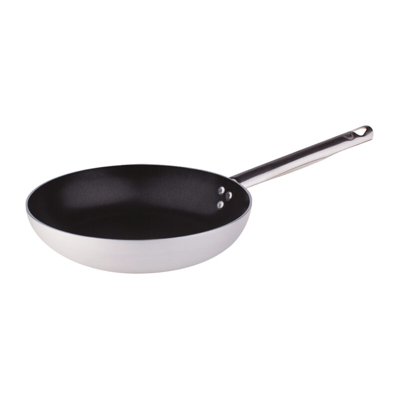 Pentole Agnelli Padella antiaderente svasata bassa in alluminio 3mm – 1 manico