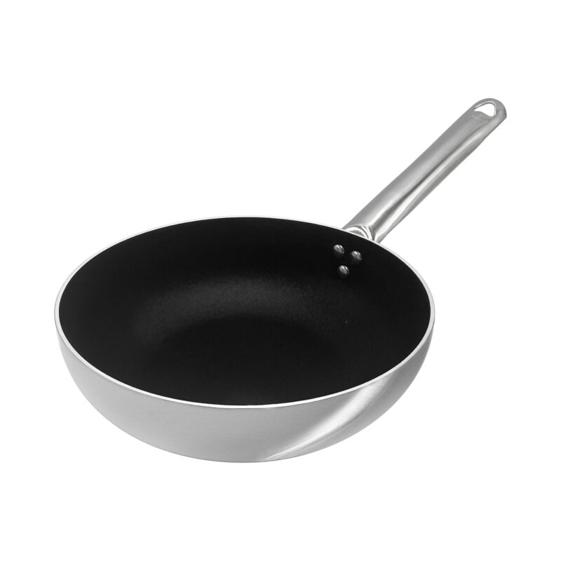 Pentole Agnelli Padella antiaderente Induction Chef svasata alta in 2ply – 1 manico