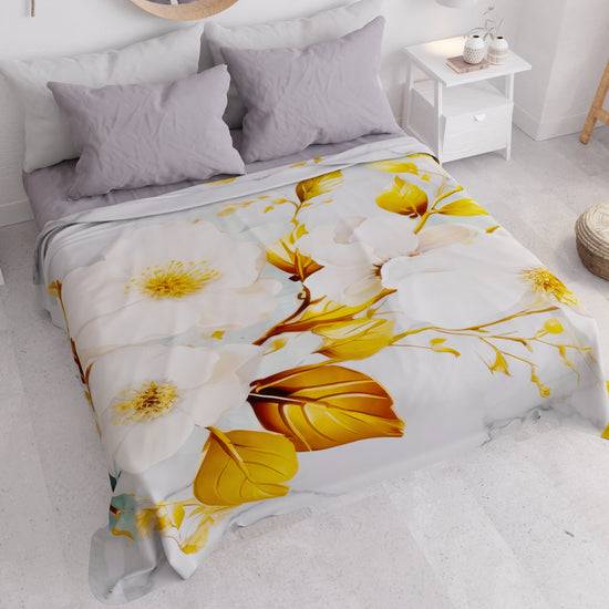 PETTI Copriletto Estivo, Coperta Leggera, Lenzuola Copriletto Flower Ceramic 01 In Vendita