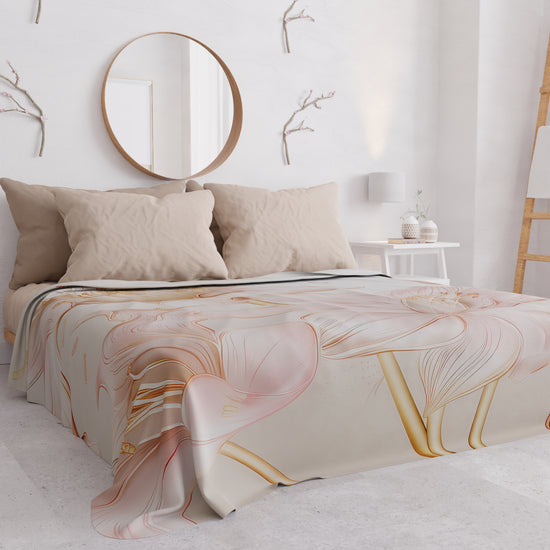 PETTI Copriletto Estivo, Coperta Leggera, Lenzuola Copriletto Giglio Offerte