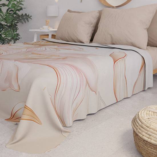PETTI Copriletto Estivo, Coperta Leggera, Lenzuola Copriletto Giglio Offerte