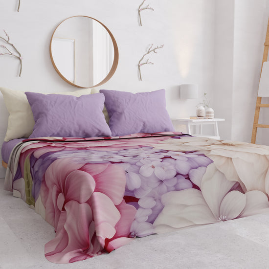PETTI Copriletto Estivo, Coperta Leggera, Lenzuola Copriletto Ortensia Hotsell