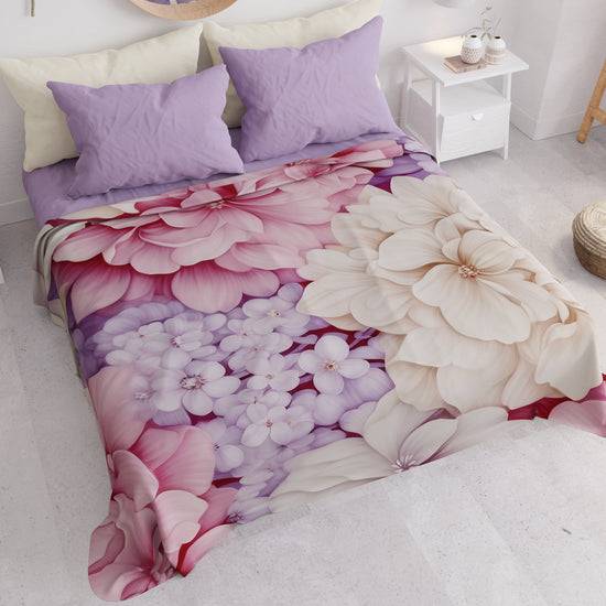 PETTI Copriletto Estivo, Coperta Leggera, Lenzuola Copriletto Ortensia Hotsell