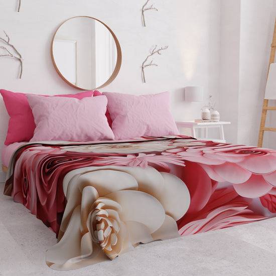 PETTI Copriletto Estivo, Coperta Leggera, Lenzuola Copriletto Origami Vendita Economica