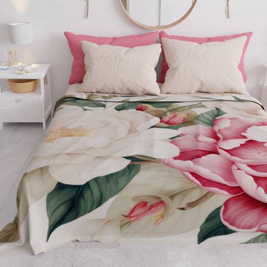 PETTI Copriletto Estivo, Coperta Leggera, Lenzuola Copriletto Sofia