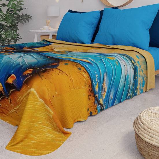 PETTI Copriletto Estivo, Coperta Leggera, Lenzuola Copriletto Mariposa 02 In Saldo