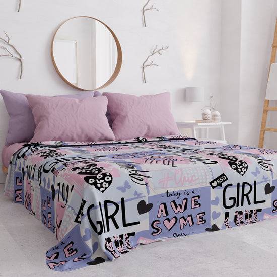PETTI Copriletto Estivo, Coperta Leggera, Lenzuola Copriletto Girl Cool 2025