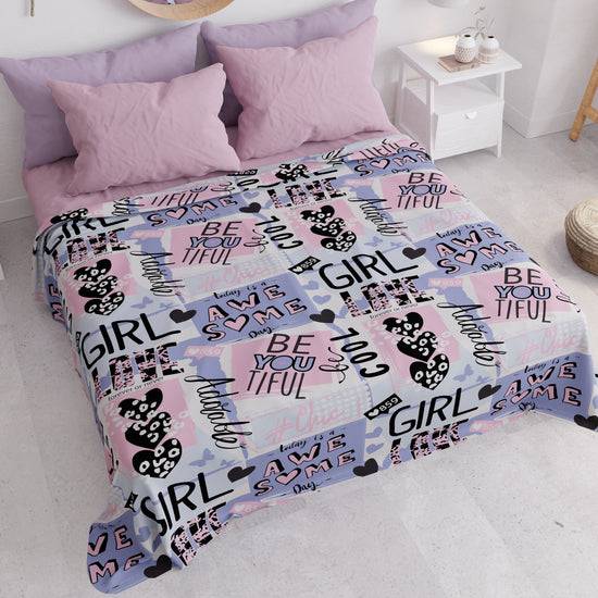 PETTI Copriletto Estivo, Coperta Leggera, Lenzuola Copriletto Girl Cool 2025