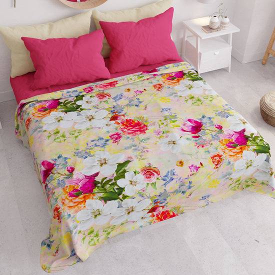 PETTI Copriletto Estivo, Coperta Leggera, Lenzuola Copriletto, Spring Colorful Offerta