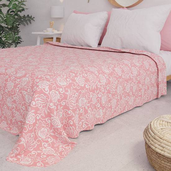 PETTI Copriletto Estivo, Coperta Leggera, Lenzuola Copriletto, Pizzo Rosa Online