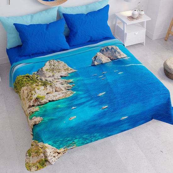PETTI Copriletto Estivo, Coperta Leggera, Lenzuola Copriletto Marino Hotsell