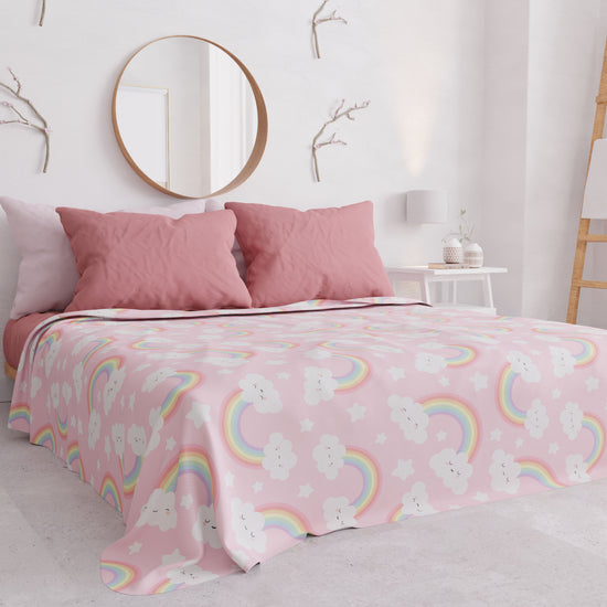 PETTI Copriletto Estivo, Coperta Leggera, Lenzuola Copriletto, Rainbow Vendita Calda