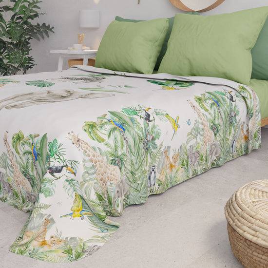 PETTI Copriletto Estivo, Coperta Leggera, Lenzuola Copriletto, Giungla I Più Venduti