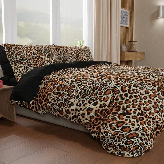 PETTI Copripiumino Matrimoniale, Singolo, Una Piazza e Mezza, Animalier Maculato Vendita