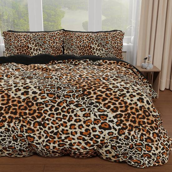 PETTI Copripiumino Matrimoniale, Singolo, Una Piazza e Mezza, Animalier Maculato Vendita
