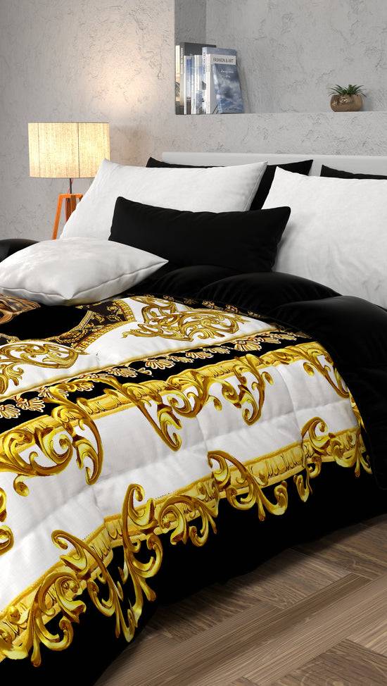 PETTI Piumone, Trapunta Matrimoniale, Singola, Piazza e Mezza, Leone Nero Offerta speciale