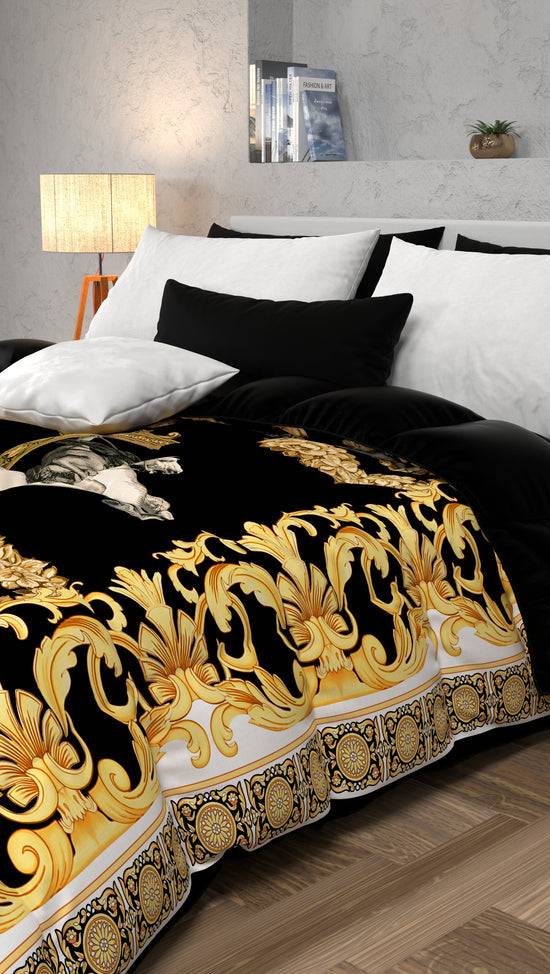 PETTI Piumone, Trapunta Matrimoniale, Singola, Piazza e Mezza, Cavallo Nero Flash Sale