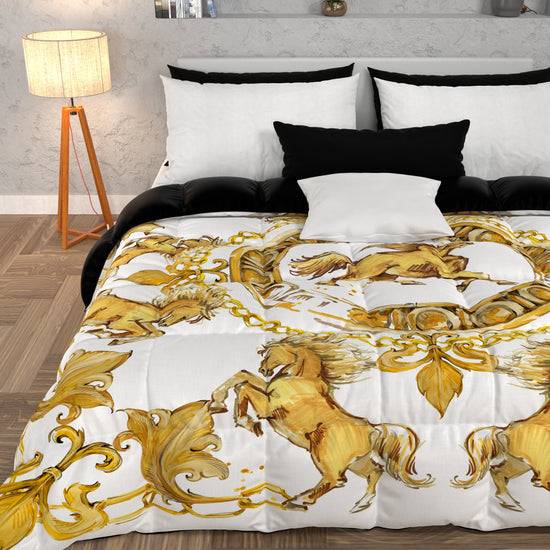 PETTI Piumone, Trapunta Matrimoniale, Singola, Piazza e Mezza, Cavallo Bianco Shopping online