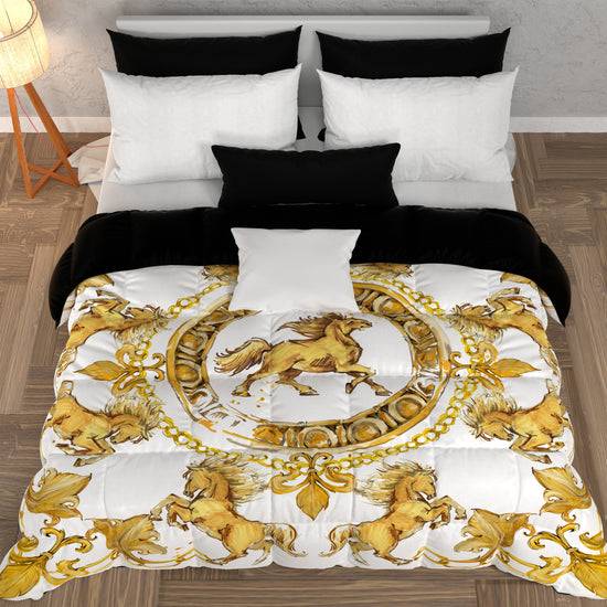 PETTI Piumone, Trapunta Matrimoniale, Singola, Piazza e Mezza, Cavallo Bianco Shopping online