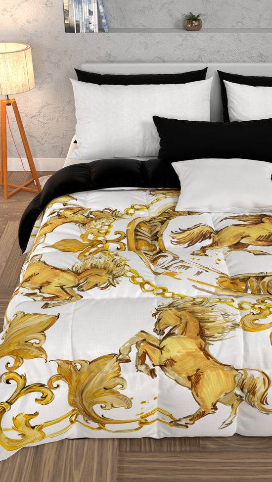 PETTI Piumone, Trapunta Matrimoniale, Singola, Piazza e Mezza, Cavallo Bianco Shopping online