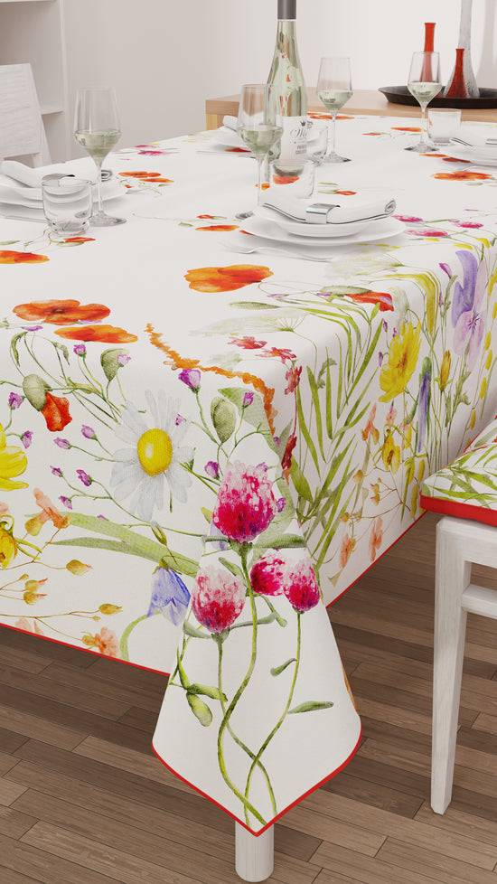 PETTI Tovaglia da tavola Antimacchia, Copritavolo da Cucina, Floreale-10 Fino al 60% di sconto