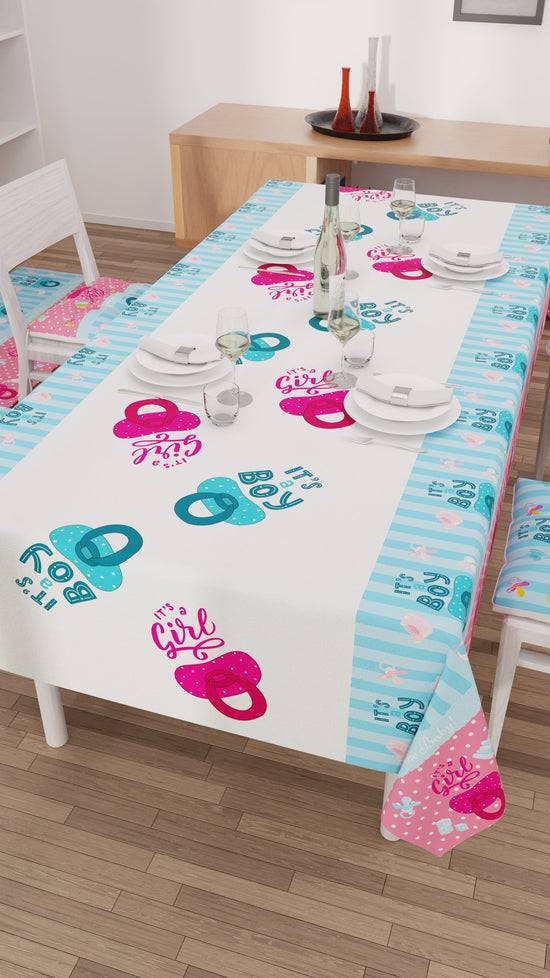 PETTI Tovaglia da tavola Antimacchia, Copritavolo da Cucina, Baby Shower Discount Store per i nuovi prodotti