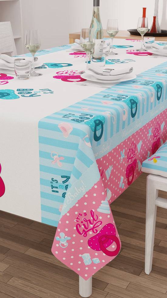 PETTI Tovaglia da tavola Antimacchia, Copritavolo da Cucina, Baby Shower Discount Store per i nuovi prodotti