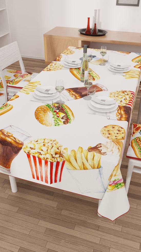 PETTI Tovaglia da tavola Antimacchia, Copritavolo da Cucina, Party Cinema Super sconto