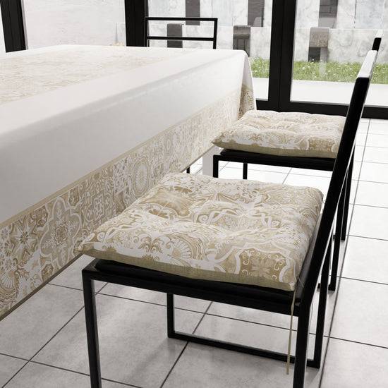 PETTI Cuscini per Sedie Coprisedia 6 Pezzi Vietri 02 Beige Italy