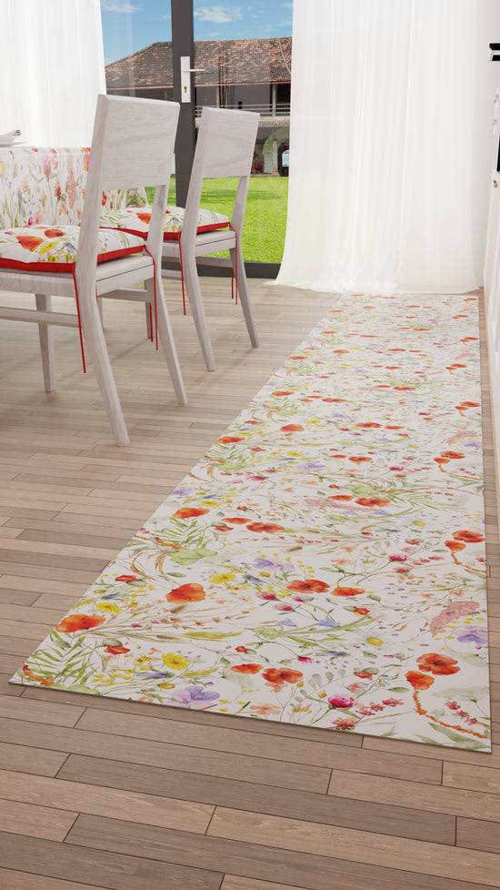 PETTI Tappeto Cucina Antiscivolo Passatoia Cucina lavabile, Floreale-10 Prezzo basso